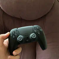دسته ps5 مشکی در حد نو