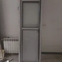 دو عدد درب آلمنیومی