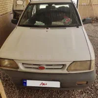 پراید سفید مدل ۸۳ کاربرات میبد