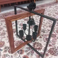 لوستر چوبی و فلزی جدید