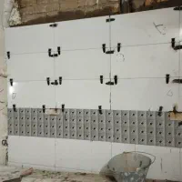 کار های ساختمانی انجام میشود