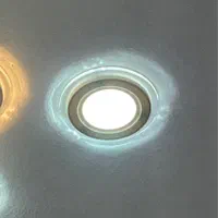 پنل LED توکار ۷ وات دور شیشه ققنوس آفتابی و مهتابی|لامپ و چراغ|اصفهان, کارلادان|دیوار