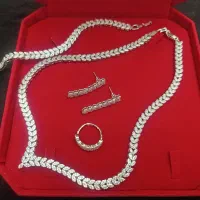 ست کامل زیورآلات بدل رنگ ثابت مشابه طرح جواهر|بدلیجات|پاکدشت, پاکدشت (مامازند)|دیوار