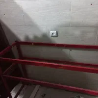 پیشخوان قفسه فلزی ۲ متری