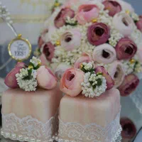 ست بله برون و عقد گل نسترن|صنایع دستی و سایر لوازم تزئینی|شیراز, سینما سعدی|دیوار