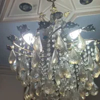 لوستر ۸شاخه برنج