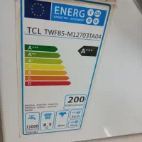 لباسشویی لمسی TcL آلمانی 8.5 کیلویی 1 سال کار|ماشین لباسشویی و خشک‌کن لباس|مشهد, چهارچشمه|دیوار
