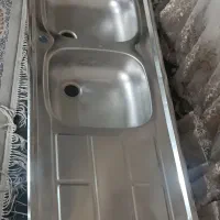 سینک دوقلو استیل