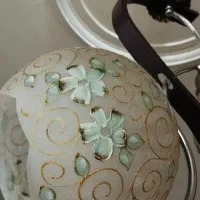 لوستر دو شاخه گل برجسته|لوستر و چراغ آویز|تهران, خواجه نصیر طوسی|دیوار