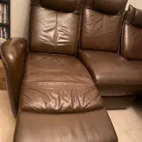 مبلمان راحتی ایتال استیل چرم طبیعی تختخوابشو|مبلمان خانگی و میز عسلی|تهران, ولنجک|دیوار