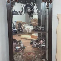 بوفه چوبی سالم(فقط بوفه)|بوفه، ویترین، کنسول|اردبیل, |دیوار