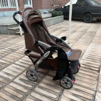 کالسکه برند گودبیبی نسکافه ای کاملا سالم نو|کالسکه و لوازم جانبی|کرمان, |دیوار