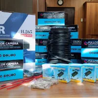 نصب آسان، کیفیت بالاپکیج کامل دوربین مداربسته