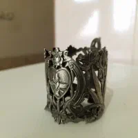 گالش نقره عطیقه کاردست