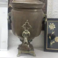 سماوربرنجی زغالی