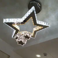 لوستر ستاره کریستال