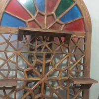 دکوری گره چینی|کتابخانه، شلف، قفسه‌های دیواری|رباط‌کریم, |دیوار