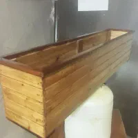 فلاور باکس چوبی