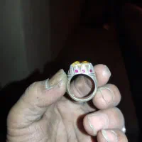 انگشتر سیترین طبیعی|جواهرات|قم, کلهری|دیوار