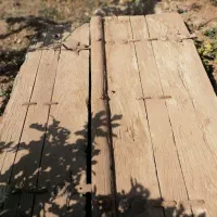 درب چوبی قدیمی وباستانی