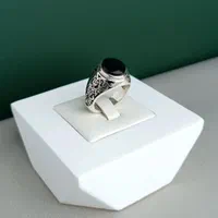 انگشتر عقیق جزع یمنی|جواهرات|قم, سالاریه|دیوار