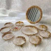 هفت سین رزینی همراه آینه|صنایع دستی و سایر لوازم تزئینی|زاهدان, |دیوار