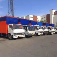 باربری حمل اثاثیه منزل کارگرخالی کامیون نیسان وانت