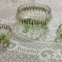 بلور طلاکوب قدیمی