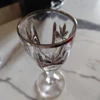 کریستال خورشیدی بوهمیان جام 6 نفره ، میوه خوری|ظروف سرو و پذیرایی|کیانشهر, |دیوار