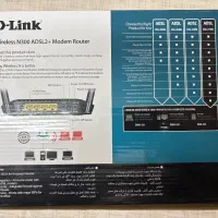 مودم روتر ADSL2 Plus بی سیم N300 دی لینک|مودم و تجهیزات شبکه|کرج, شهرک بنفشه|دیوار
