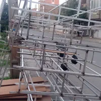 تعدادی قفسه قوطی آماده آهن،باتخته آمدی ام به فروش|فروشگاه و مغازه|پارس‌آباد, |دیوار