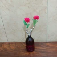 گلدون یلدایی|گل مصنوعی|زنجان, |دیوار