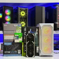 کیس گیمینگI512400Fگرافیک RTX3070ASUS آک