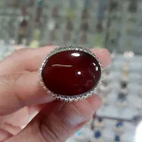 انگشتر عقیق یمن کرزی ، دست ساز و عیار ۹۲۵