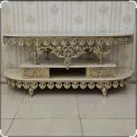 میز تلویزیون برنزی