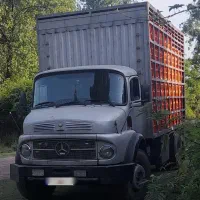 بنز خاور ۹۱۱ تک جفت موتور اتوبوس قوی و سرعتی