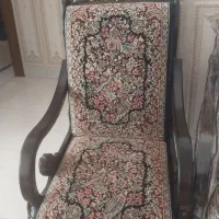 سه عدد مبل قالی طرح کبکی