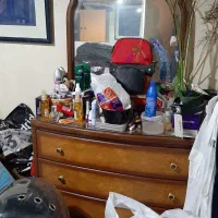 دراور و آیینه سالم و تمیز در حد نو