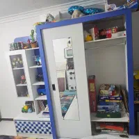 ست تخت وکمد لباسی و کتابخانه