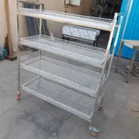 آبچکان صنعتی ۴ طبقه ترولی طبقه ۳ اجاق خورشتی