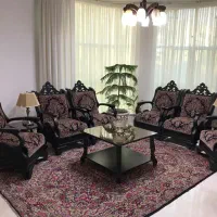 مبل ۶نفره قالی دستبافت
