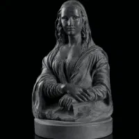 مجسمه سنگی  مونالیزا