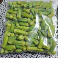 بامیه لوبیا و نخود فرنگی بلانچ