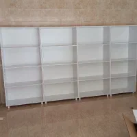 قفسه ویترین کتابخانه|کتابخانه، شلف، قفسه‌های دیواری|ارومیه, |دیوار