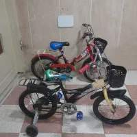 دو عدد دوچرخه۱۶ تمیز و کاملآ سالم