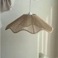 لوستر دست بافت مکرومه|صنایع دستی و سایر لوازم تزئینی|شیراز, سینما سعدی|دیوار