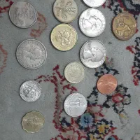 سکه خارجی تمبر شاهی جمهوری کوپن