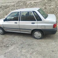 پراید نقره ای ۸۷ دوگانه شرکتی