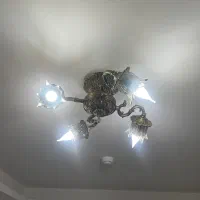 لوستر برنز|لوستر و چراغ آویز|تبریز, |دیوار