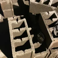 بلوک سیمانی۲۰*۴۰*۲۰ با ضخامت۲/۵ سانت